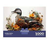 Puzzle Da 1000 Pezzi Per Adolescenti Duck Artwork - Unique Wildlife Sculpture Puzzle Per Adulti Gioco Per Famiglie Difficile Difficile Unico Compleanno E Regali 70x50cm/1000pcs