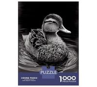Puzzle Da 1000 Pezzi Per Adolescenti Duck Drawing Animal Puzzle Per Adulti Giocattolo Decorazione Da Parete Corsa Di Velocità Manuale Sfida Da Completare 52x38cm/1000pcs