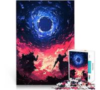 Puzzle da 1000 pezzi per adolescenti Duello fantasy oscuro Giochi educativi Decorazione della casa Regalo di compleanno, regali, arte murale 75x50cm