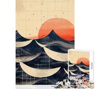 Puzzle da 1000 pezzi per adolescenti Dune Cremisi gioco interattivo sfida impegnativa giocattolo educativo per migliorare l'amore tra le coppie (50x75cm)