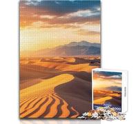 Puzzle da 1000 pezzi per adolescenti Dune del deserto Alba Gioco di sfida unico Taglio di precisione Giocattolo educativo Dimensioni 50x75cm