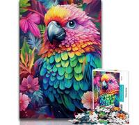 Puzzle da 1000 pezzi per adolescenti e adulti, animali, uccelli, pappagalli, giochi educativi, decorazioni per la casa, giochi educativi per compleanni e Natale, 38x26cm