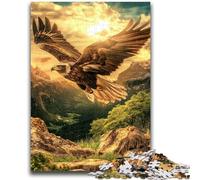 Puzzle da 1000 pezzi per adolescenti e adulti, aquila reale, impegnativo da completare ma divertente e umoristico, regalo di compleanno, regali, arte murale 50x75cm