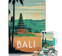 Puzzle da 1000 pezzi per adolescenti e adulti Bali, giocattoli, giochi educativi, ottimi regali e giocattoli antistress (38x26cm)