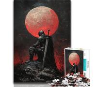 Puzzle da 1000 pezzi per adolescenti e adulti, Cavaliere solitario, difficile da completare ma divertente e umoristico, compleanni e anniversari, 50x75cm