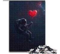 Puzzle da 1000 pezzi per adolescenti e adulti che amano gli astronauti, aiutano il cervello a esercitare i giocattoli avvincenti per coltivare la pazienza e migliorare la memoria (dimensioni 50x75cm)