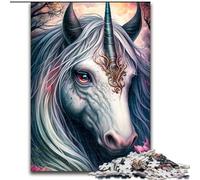 Puzzle da 1000 pezzi per adolescenti e adulti con fantasia di unicorni, adatti dai 14 anni in su, ideali come regalo per tutta la famiglia (dimensioni 50x75cm)