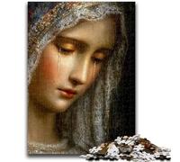 Puzzle da 1000 pezzi per adolescenti e adulti, gioco educativo per famiglie sulla Vergine Maria, ideale come regalo per tutta la famiglia dai 14 anni in su, 50x75cm