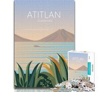 Puzzle da 1000 pezzi per adolescenti e adulti Guatemala, giocattoli di gioco stimolanti ideali come regalo per tutta la famiglia (75x50cm)