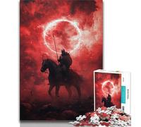 Puzzle da 1000 pezzi per adolescenti e adulti, Il cavaliere oscuro, gioco stimolante, ideale come regalo per tutta la famiglia (75x50cm)