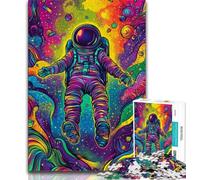 Puzzle da 1000 pezzi per adolescenti e adulti, il sogno dell'astronauta, un gioco stimolante, ideale come regalo per tutta la famiglia (38x26cm)