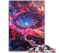 Puzzle da 1000 pezzi per adolescenti e adulti,paesaggio dell'universo della Via Lattea,1000 pezzi per adulti,antistress,per ammazzare il tempo durante le vacanze,interazione genitore-figlio (26x38cm)