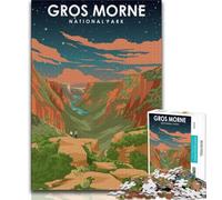Puzzle da 1000 pezzi per adolescenti e adulti, Parco nazionale Gros Morne, giocattoli, giochi educativi, ottimi regali e giocattoli antistress (75x50cm)