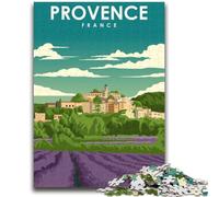 Puzzle da 1000 pezzi per adolescenti e adulti, Provenza, Francia, Sunny Art, puzzle per adolescenti, regalo divertente e attività per la casa, giocattolo per i giorni di pioggia (26x38cm)