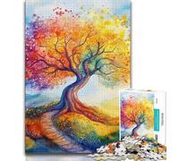Puzzle da 1000 pezzi per adolescenti e adulti puzzle dell'albero della vita per adolescenti ideali come regali per tutta la famiglia per età 14 75x50cm