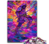 Puzzle da 1000 pezzi per adolescenti e adulti, puzzle in stile giapponese da 1000 pezzi, per ammazzare il tempo durante le vacanze, con pezzi completamente interconnessi e di forma casuale (50x75cm)