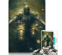 Puzzle da 1000 pezzi per adolescenti e adulti, puzzle per adulti con cavaliere medievale, perfetti per le serate di gioco, giocattolo colorato per un regalo a casa (dimensioni 38x26cm)