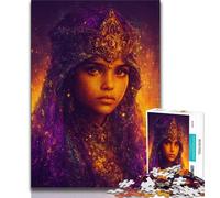 Puzzle da 1000 pezzi per adolescenti e adulti, puzzle per adulti Fantasy Queen, perfetti per le serate di gioco, giocattolo colorato per un regalo a casa (dimensioni 75x50cm)