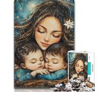 Puzzle da 1000 pezzi per adolescenti e adulti puzzle per adulti raffigurante una persona che dorme per ammazzare il tempo durante le vacanze con pezzi completamente interconnessi e di forma casuale