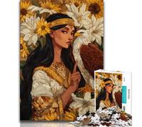 Puzzle da 1000 pezzi per adolescenti e adulti, Ritratto di Maria Madre, per giochi educativi, giocattoli, regali per tutta la famiglia (75x50cm)