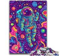 Puzzle da 1000 pezzi per adolescenti e adulti, sogno di astronauta, antistress, sfida difficile, ideale come regalo per tutta la famiglia, 50x75cm