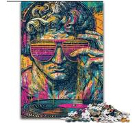 Puzzle da 1000 pezzi per adolescenti e adulti, statua del David di Michelangelo in stile pop-art, giocattoli educativi ideali come regalo per tutta la famiglia, dai 14 anni in su (dimensioni 26x38cm)