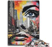 Puzzle da 1000 pezzi per adolescenti e adulti, volto di 14 anni e oltre, interessanti regali per ridurre lo stress per amici e familiari, 26x38cm