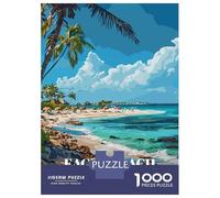 Puzzle Da 1000 Pezzi Per Adolescenti Eagle Beach, Aruba, Tropical Paradise Puzzle Per Adulti Giocattoli Antistress Migliorano La Memoria Regali Di Compleanno E Unici 38x26cm/1000pcs