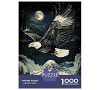 Puzzle Da 1000 Pezzi Per Adolescenti Eagle Soaring Over Mountain Puzzle Per Adulti Giochi Rilassanti Taglio Di Precisione Regali Unici Per Compleanni E Occasioni Speciali 52x38cm/1000pcs