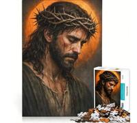 Puzzle da 1000 pezzi per adolescenti "Ecco l'uomo dei dolori", giochi divertenti, attività divertenti da fare a casa, gioco dal design accattivante 38x52cm
