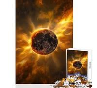 Puzzle da 1000 pezzi per adolescenti Eclissi dell'eternità giocattoli per la decorazione della casa regali di Babbo Natale segreto gioco pratico aiuta l'esercizio del cervello dimensioni 38x26cm