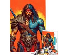 Puzzle da 1000 pezzi per adolescenti "Eclissi dell'Inferno" puzzle per adulti gioco per famiglie divertente e spiritoso attività divertenti da fare a casa (dimensioni 38x52cm)