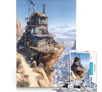 Puzzle da 1000 pezzi per adolescenti "Edge of Survival", gioco educativo, decorazione da parete, per rafforzare l'amore tra le coppie 38x26cm