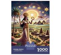 Puzzle Da 1000 Pezzi Per Adolescenti Egyptian Goddess Art Print Puzzle Giochi Rilassanti Regali Per Donne Regali Di Natale E Compleanno 38x26cm/1000pcs