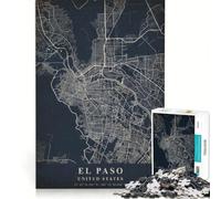 Puzzle da 1000 pezzi per adolescenti, El Paso, Stati Uniti, gioco educativo, decorazione da parete, ideale come regalo 38x26cm