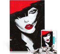 Puzzle da 1000 pezzi per adolescenti Eleganza misteriosa Giocattoli educativi per l'apprendimento Giochi per famiglie Regalo divertente 38x26cm