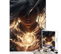 Puzzle da 1000 pezzi per adolescenti Elfi e Maghe,giocattoli antistress,regali di compleanno,gioco educativo Ogni pezzo è unico - dimensioni 38x52cm