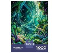 Puzzle Da 1000 Pezzi Per Adolescenti Enchanted Forest A Whimsical Dreamscape Puzzle Per Adulti Gioco Pratico Regali Per Donne Per Compleanno, Natale 70x50cm/1000pcs