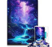 Puzzle da 1000 pezzi per adolescenti Enchanted Grove Fairy Glen, giochi rilassanti ma divertenti e divertenti, regalo per compleanni, 50x75cm (1000 pezzi)