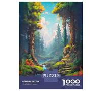 Puzzle Da 1000 Pezzi Per Adolescenti Enchanted Pixel Grove Puzzle Giochi Rilassanti Regali Per Donne Regali Di Natale E Compleanno 52x38cm/1000pcs