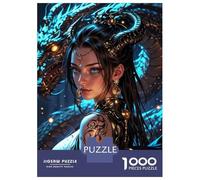 Puzzle Da 1000 Pezzi Per Adolescenti Enchantress with The Golden Dragon Puzzle Per Adolescenti Giocattoli Fai Da Te Corsa Di Velocità Manuale Regali Unici Per Compleanno E Natale 38x26cm/1000pcs