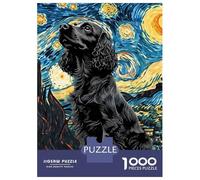Puzzle Da 1000 Pezzi Per Adolescenti English Cocker Spaniel Puzzle Giochi Rilassanti Ma Divertenti E Spiritosi Regalo Di Compleanno, Regali, 38x26cm/1000pcs