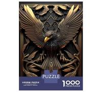 Puzzle Da 1000 Pezzi Per Adolescenti Epic Golden Phoenix Puzzle Per Adulti Gioco Per Famiglie Decorazione Perfetta Attività Divertenti A Casa 38x26cm/1000pcs