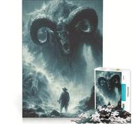 Puzzle da 1000 pezzi per adolescenti: epica battaglia contro il boss, gioco rilassante, stimolante da completare, per rafforzare l'amore tra le coppie 38x52cm