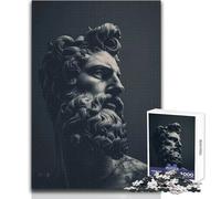 Puzzle da 1000 pezzi per adolescenti, Ercole, eroe greco, gioco di sfida unico ma divertente e umoristico, opera d'arte regalo, dimensioni 38x26cm