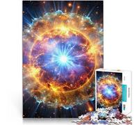 Puzzle da 1000 pezzi per adolescenti Esplosione cosmica Giocattolo educativo intellettuale decomprimente Migliorare l'amore tra le coppie 38x26cm