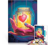 Puzzle da 1000 pezzi per adolescenti essenza d'amore per il giocattolo di sfida del gioco educativo perché è ideale come regalo per tutta la famiglia 75x50cm