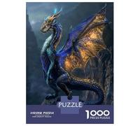 Puzzle Da 1000 Pezzi Per Adolescenti Ethereal Starfall Dragon Puzzle Per Adulti Gioco Rompicapo Modello Di Assemblaggio Regali Per Amici E Familiari 70x50cm/1000pcs