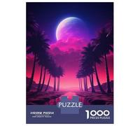 Puzzle Da 1000 Pezzi Per Adolescenti Ethereal Tropic Utopia Puzzle Giochi Rilassanti Ma Divertenti E Spiritosi Regalo Di Compleanno, Regali, 70x50cm/1000pcs