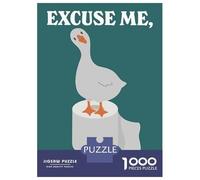 Puzzle Da 1000 Pezzi Per Adolescenti Excuse Me, Are You Pooping Poster, Picture, Metal Print, Paint by Alionia Puzzle Per Adulti Giochi Per Famiglie Decorazione Da Parete Regali Unici Per Compleanno E